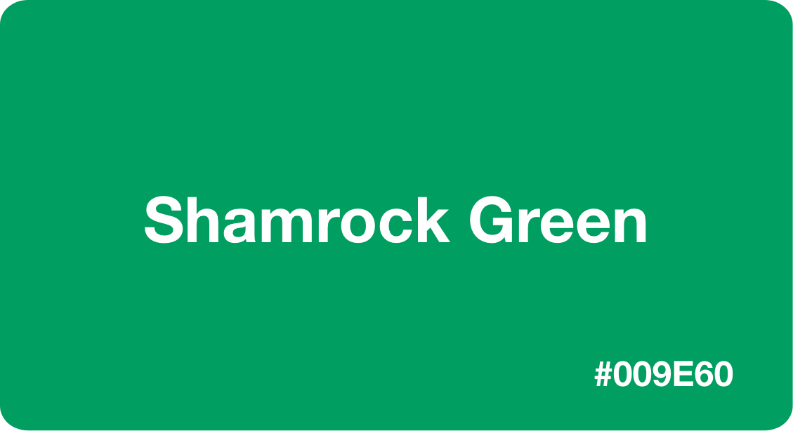 Shamrock Green Color Best Practices, Color Codes & More!